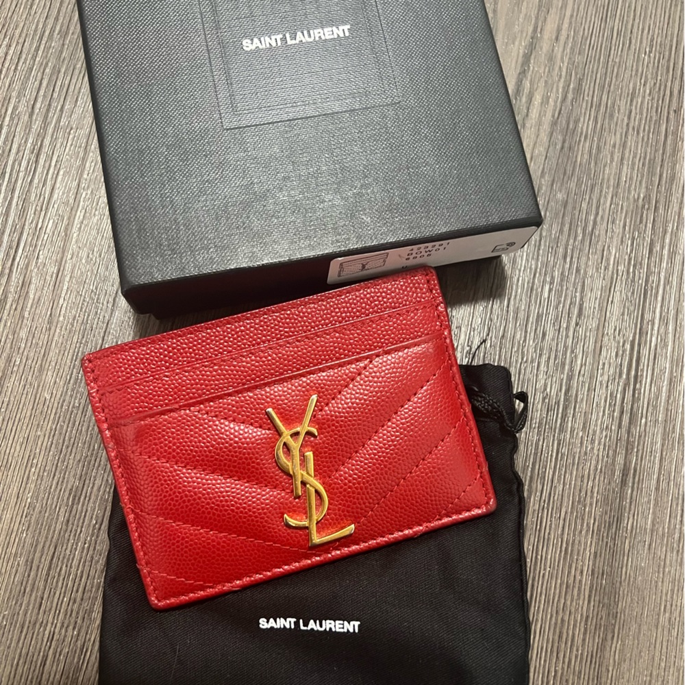YSL Card holder